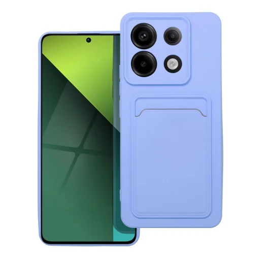 Kártyatartós tok XIAOMI Redmi NOTE 13 Pro 5G lila - 1