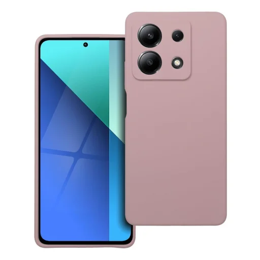 Szilikon 2mm tok Xiaomi Redmi Note 13 5G homok rózsaszín tok - 2
