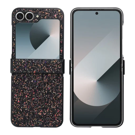 SHINING tok Samsung Galaxy Z Flip 6 fekete - 1