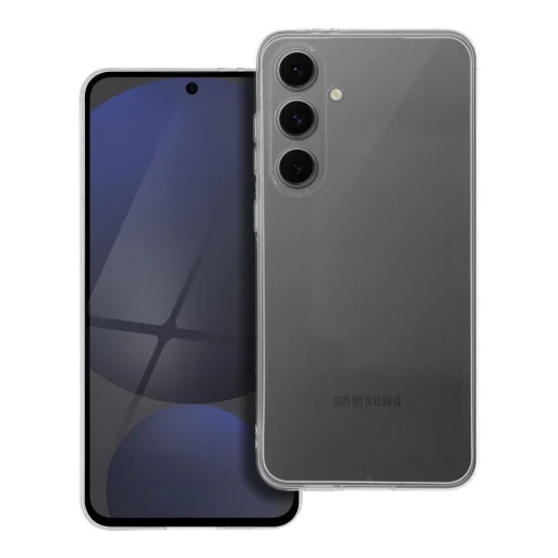 ÁTLÁTSZÓ tok 2 mm-es BOX SAMSUNG S24 FE-hez átlátszó tok - 1