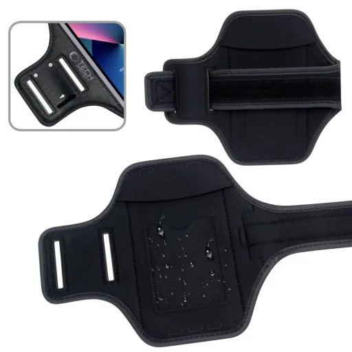 Tech-protect M4 Univerzális Sport Karpánt Fekete - 3