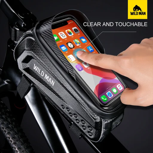 WILDMAN Biciklis táska E10 vízálló 1L tok - 6