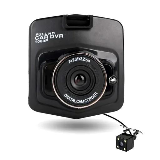 Car Dash Cam DVR-05 2,2 hüvelykes + hátsó kamera - 1