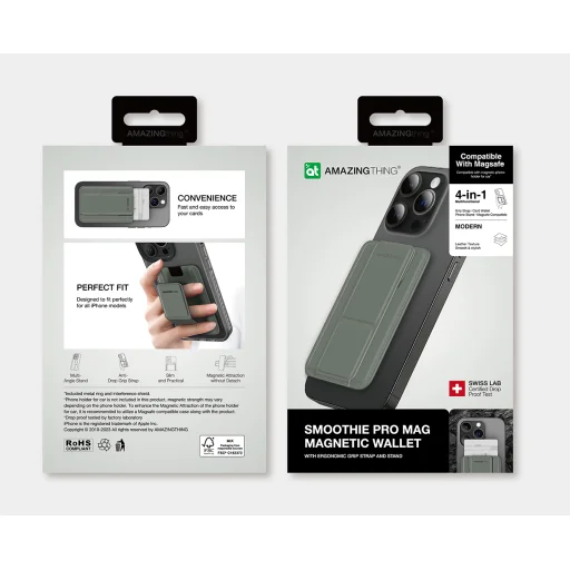 Amazing Thing Smoothie Pro Mag Wallet CHSPMDG szürke - 12