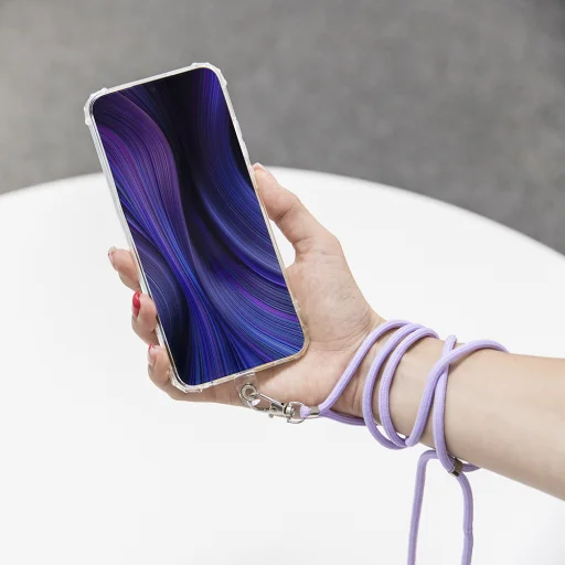 Univerzális nyakpánt mobiltelefonhoz piros - 12