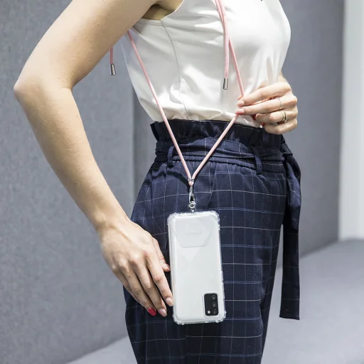 Univerzális nyakpánt mobiltelefonhoz piros - 15