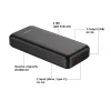 VEGER powerbank 20 000 mAh 2A A20 (W2015) fekete thumbnail