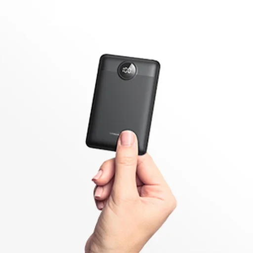 VEGER powerbank 10 000 mAh PD QC3.0 2A 22,5W S11 (W1140) fekete - 9