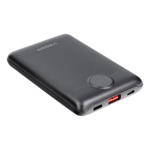 VEGER powerbank 10 000 mAh PD QC3.0 2A 22,5W S11 (W1140) fekete - 1