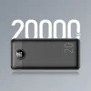 VEGER powerbank 20 000 mAh PD QC3.0 2A 20W L20S (VP2039PD / W2039PD) fekete thumbnail