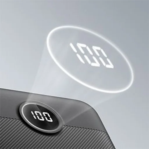 VEGER powerbank 20 000 mAh PD QC3.0 2A 20W L20S (VP2039PD / W2039PD) fekete - 19