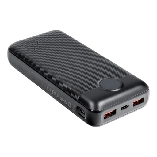 VEGER powerbank 20 000 mAh PD QC3.0 2A 20W L20S (VP2039PD / W2039PD) fekete - 3