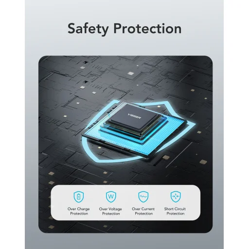 VEGER powerbank 20 000 mAh PD QC3.0 2A 20W L20S (VP2039PD / W2039PD) fekete - 26