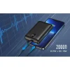 VEGER powerbank 20 000 mAh PD QC3.0 2A 22,5W S20 (W2053) fekete - 4