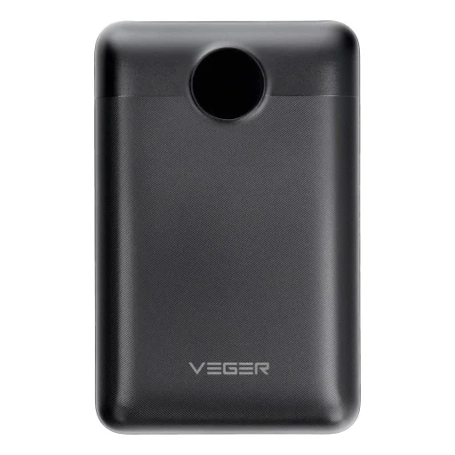 VEGER powerbank 20 000 mAh PD QC3.0 2A 22,5W S20 (W2053) fekete - 13