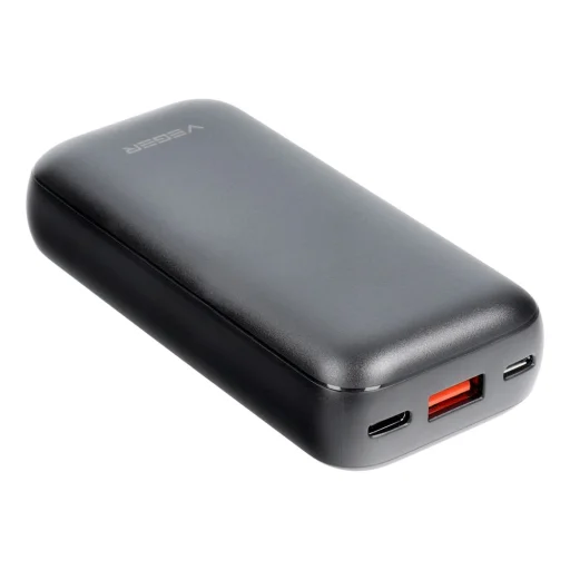 VEGER powerbank 10 000 mAh PD QC3.0 3A 20W S10 (W1135) fekete - 1