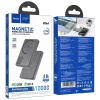 HOCO powerbank 10 000 mAh kompatibilis MagSafe PD QC 2A 20W Q26A fém szürke thumbnail