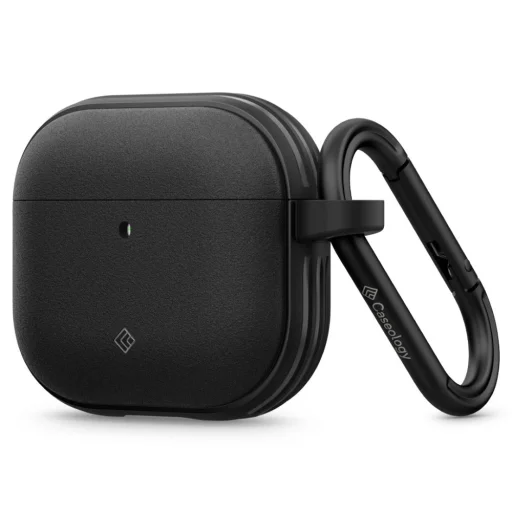 APPLE AIRPODS 4 CASEOLOGY VAULT matt fekete tok - 1