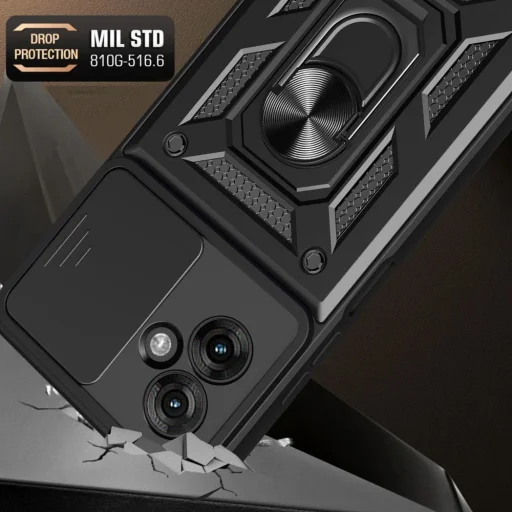 Motorola Moto G55 5g Tech-protect Camshield Pro Fekete Tok - 3