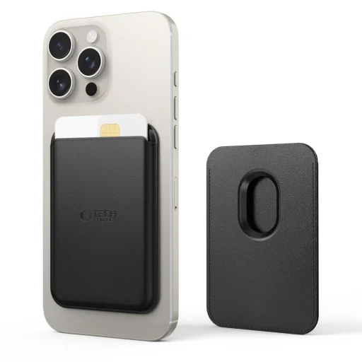 Tech-protect Magwallet Magsafe Univerzális Mágneses Kártyatartó Fekete - 2