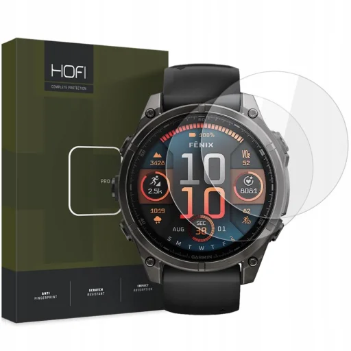 Hofi Glass Pro+ 2-Pack Garmin Fenix 8 (51 mm) kijelzővédő üvegfólia - 1
