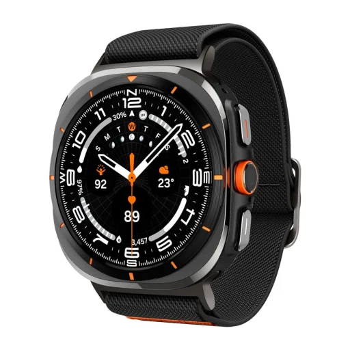 Spigen Fit Lite Samsung Galaxy Watch Ultra (47 Mm) Fekete Szíj - 2
