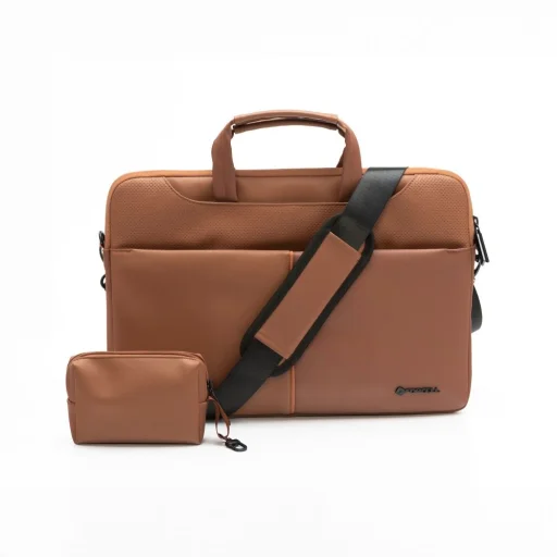 FORCELL F-PROTECT URBAN STYLE táska laptophoz 15,6" barna - 7