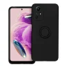 SILICONE RING tok for XIAOMI Redmi Note 12S fekete - 3