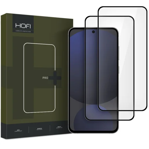 HOFI ÜVEGFÓLIA GLASS PRO+ 2-PACK GALAXY S24 FE FEKETE üvegfólia - 1