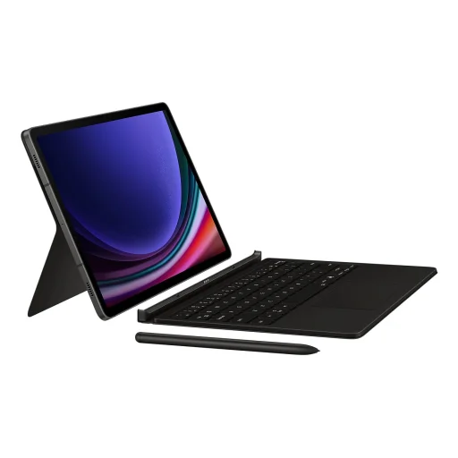 EF-DX725UBE Samsung Book Billentyűzetes Tok Galaxy Tab S9/S9 FE Fekete - 7