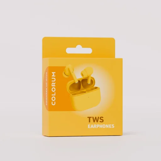 COLORUM TWS Bluetooth fülhallgató CTWS-05 xSárga - 3