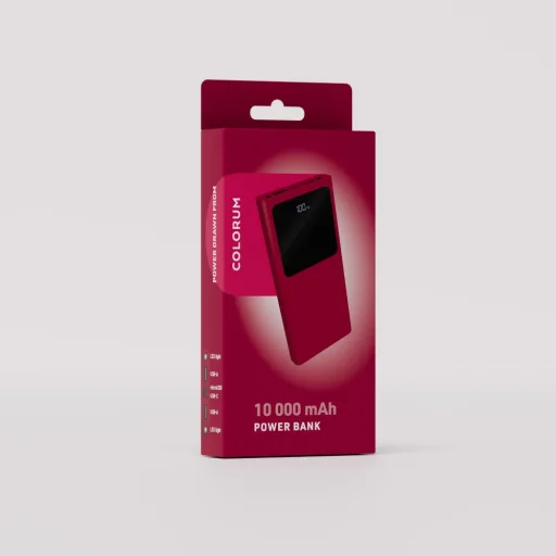  COLORUM powerbank 10 000 mAh CPB10-02 xMagenta - 3