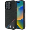  iPhone 16 Pro BMW M Perforated Tricolor Line MagSafe tok - Fekete thumbnail