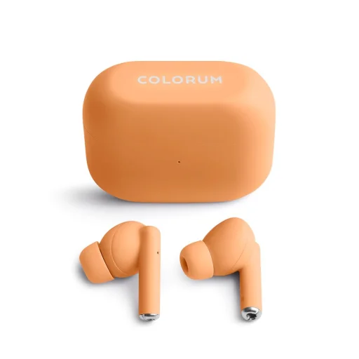 COLORUM TWS Bluetooth fülhallgató CTWS-14 x Peach Fuzz - 1