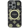  iPhone 16 Pro Max fekete Guess IML 4G Peony MagSafe tok thumbnail
