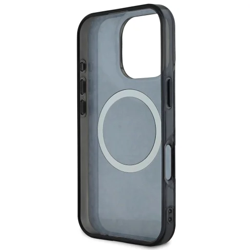  iPhone 16 Pro Max fekete Guess IML 4G Peony MagSafe tok - 5