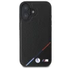  iPhone 16 Plus Fekete BMW M Perforated Tricolor Line MagSafe tok thumbnail