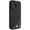  iPhone 16 Plus Fekete BMW M Perforated Tricolor Line MagSafe tok thumbnail