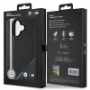  iPhone 16 Plus Fekete BMW M Perforated Tricolor Line MagSafe tok thumbnail