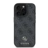  iPhone 16 Pro Szürke Guess PU 4G Small Metal Logo MagSafe tok - 2