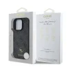  iPhone 16 Pro Szürke Guess PU 4G Small Metal Logo MagSafe tok - 6
