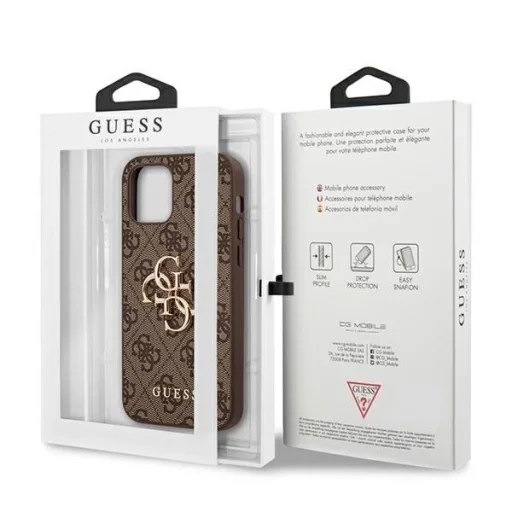 iPhone 12/ 12 Pro tok Guess 4G Big Metal Logo tok - 8