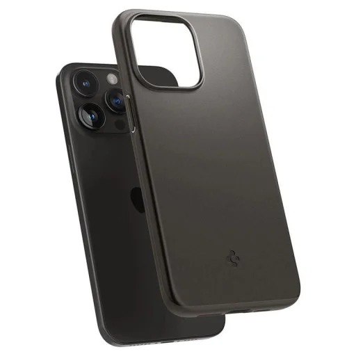Spigen Thin Fit, gunmetal - iPhone 15 Pro Max - 1