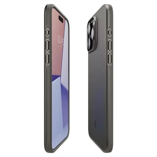 Spigen Thin Fit, gunmetal - iPhone 15 Pro Max - 11