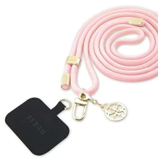 Guess Nylon 4G Metal Charm CBDY telefonpánt - rózsaszín - 1