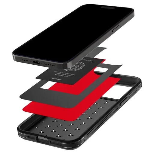 Spigen Cryo Armor, cryo red - iPhone 15 Pro Max - 3