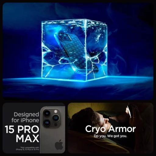 Spigen Cryo Armor, cryo red - iPhone 15 Pro Max - 12