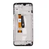 LCD kijelző + érintőegység + előlapi keret Realme 8i-hez - 2