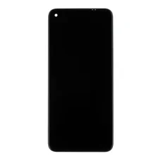 LCD kijelző + érintőegység + előlapi keret Realme 8i-hez