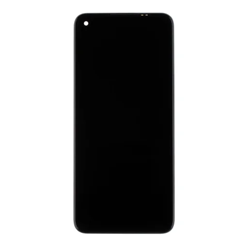 LCD kijelző + érintőegység + előlapi keret Realme 8i-hez - 1